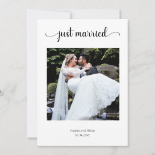 Invitación de Boda de fotos de luces blancas y neg