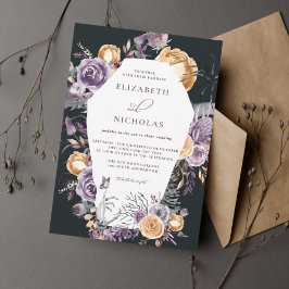 Invitación de boda de Halloween 'Hasta que la muer