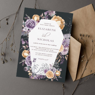 Invitación de boda de Halloween 'Hasta que la muer