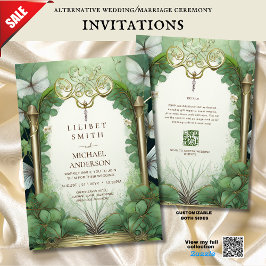 INVITACIÓN DE BODA DE HERRAMIENTAS DE FAIRYTALE OR