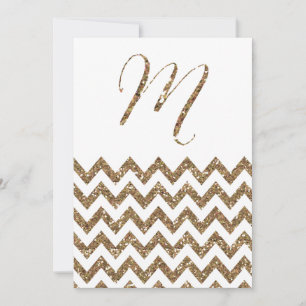 INVITACIÓN DE BODA DE IMPRESIÓN DE PURPURINA ORO D