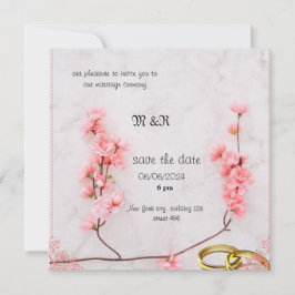 invitación de boda de invierno