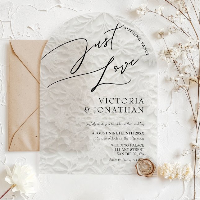 Invitación de boda de invierno sin lujos solo amor (Subido por el creador)