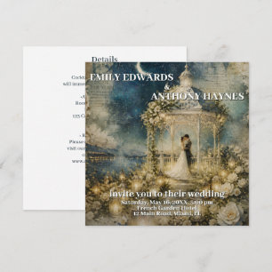Invitación de Boda de Jardín Romántico