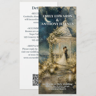 Invitación de Boda de Jardín Romántico
