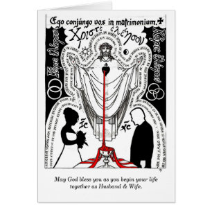 "Invitación de boda de la boda de la bendición de