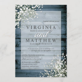 INVITACIÓN DE BODA DE LA BODA DE LA MAMA DE NAVY R