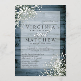 INVITACIÓN DE BODA DE LA BODA DE LA MAMA DE NAVY R