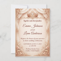 Invitación de Boda de la Corona Real