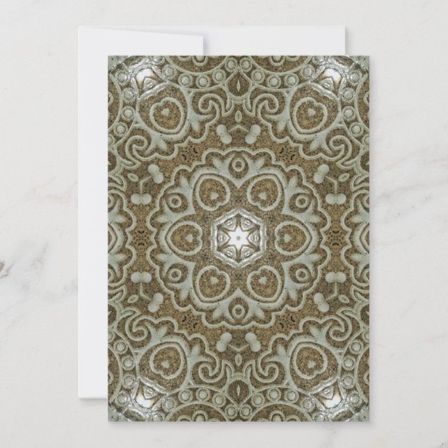 invitación de boda de la edad de piedra (Anverso)