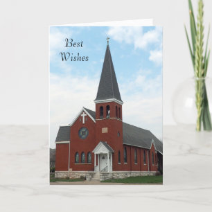 Invitación de boda de la iglesia luterana