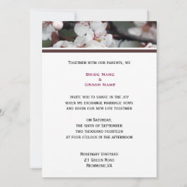 invitación de boda de la pareja