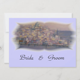 invitación de boda de Lisboa