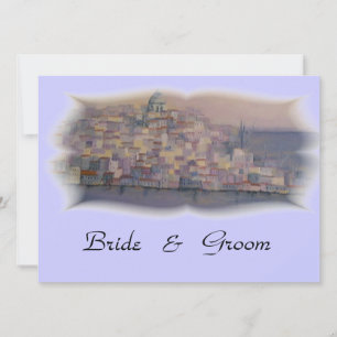 invitación de boda de Lisboa
