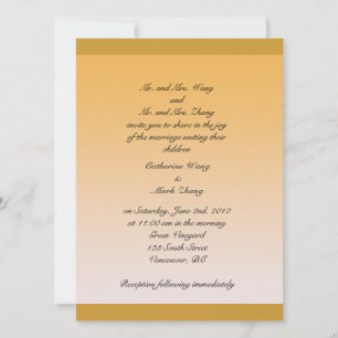 invitación de boda de los padres de la novia y el 