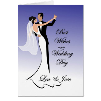 Invitación de boda de los pares del baile para