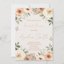 Invitación de boda de lujo con jardín rosado