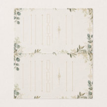 Invitación de boda de lujo – estilo marfil minimal