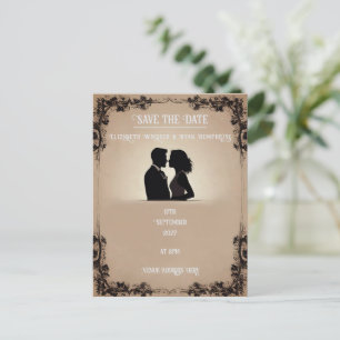 Invitación de boda de novia y novio