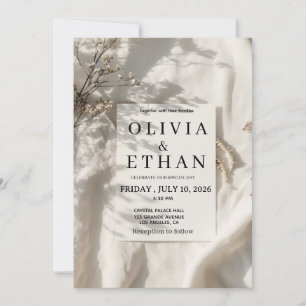 Invitación de Boda de Olivia & Ethan