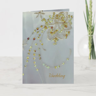Invitación de boda de oro de Deco