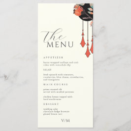 Invitación de boda de otoño a medianoche Boda