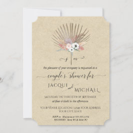 Invitación de Boda de Pareja de Fiesta de Regalos