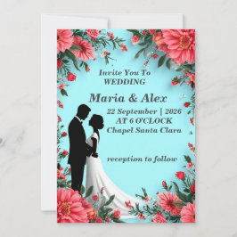 ✨ Invitación de Boda de Pareja para Evento Familia