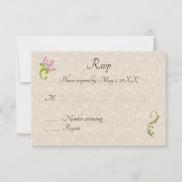 Invitación de boda de pavo real hindú indio rsvp