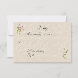 Invitación de boda de pavo real hindú indio rsvp
