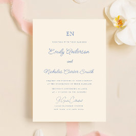 invitación de boda de plantilla digital única crem