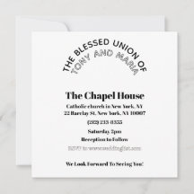 Invitación de boda de plexiglás