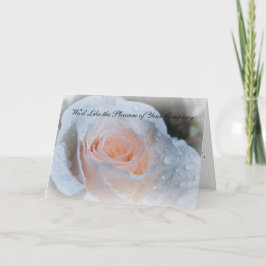 Invitación de boda de Rosa Blanca