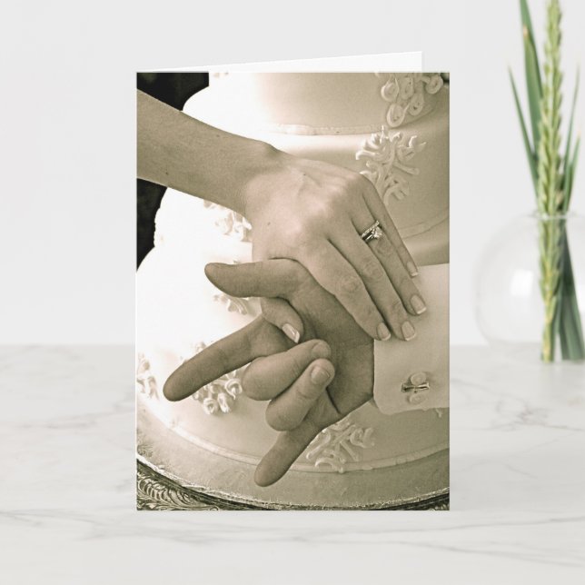 Invitación de boda de SLG (Anverso)