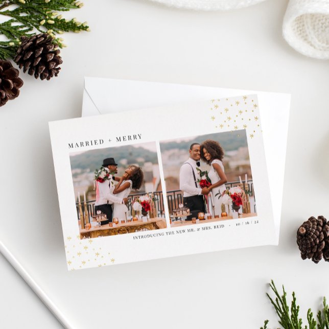 Invitación de Boda de vacaciones de Relieve metali (Subido por el creador)