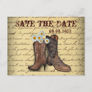 invitación de boda de vaquero de país occidental s