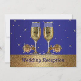 Invitación de Boda de Vaquero Occidental Recepción