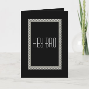 Invitación de boda del hermano del nombre personal