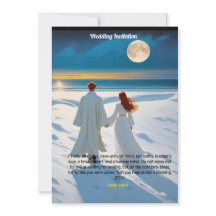 Invitación de boda destacada  Pedro 3:8-9