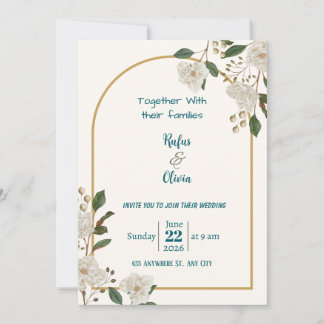 Invitación de Boda Digital Personalizada – Moderno