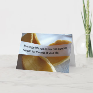 Invitación de boda divertida