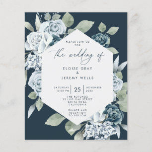 Invitación de Boda Económica Folleto