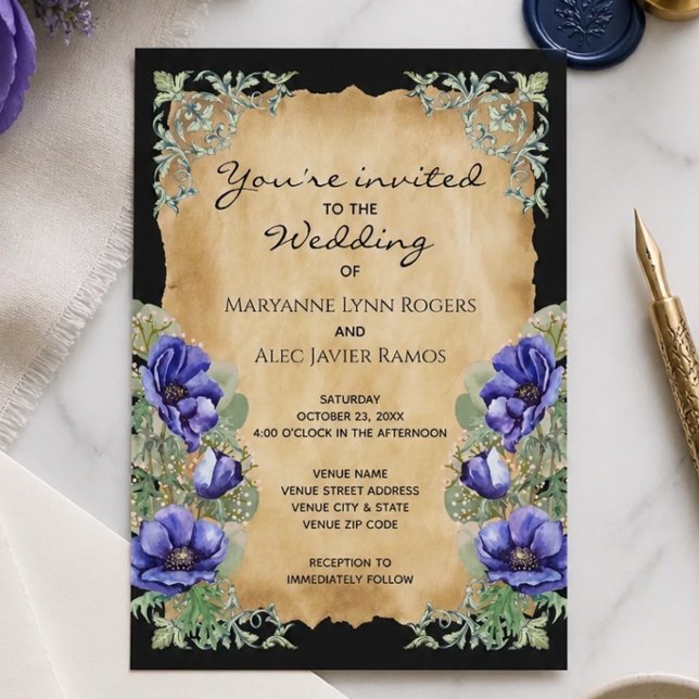 Invitación de Boda Elegancia Atemporal (Subido por el creador)