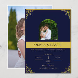 Invitación de Boda Elegante