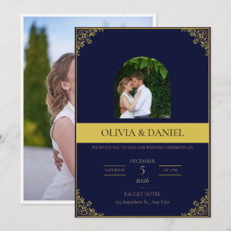 Invitación de Boda Elegante