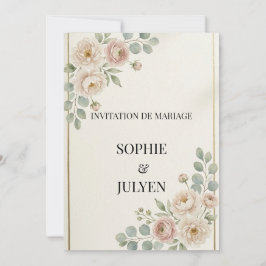 Invitación de Boda Elegante