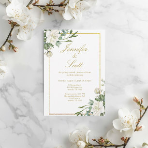 Invitación de boda elegante