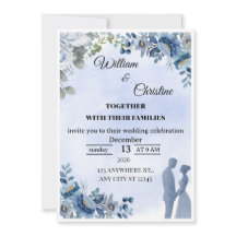 Invitación de boda elegante