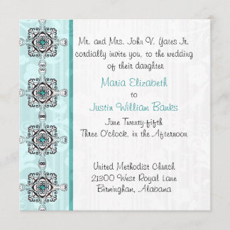 Invitación de boda elegante