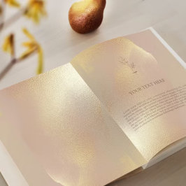 Invitación de boda elegante con textura dorada